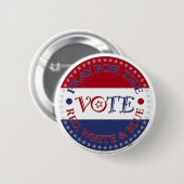 赤祈、白、青の投票スクリプト 缶バッジ (正面&裏面)