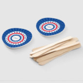 赤祝星、白い星、青い星 ハンドファン (組立なし)