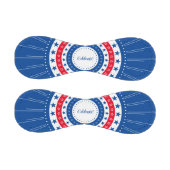 赤祝星、白い星、青い星 野球ボール (パネル)