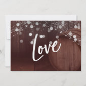 赤祝木の樽と明かりで 招待状 (裏面)