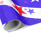 赤祝白と青 ラッピングペーパー (ロールコーナー)