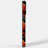 赤秋メープルツリーシームレスパターングラフィック Case-Mate iPhoneケース (裏面 / 右)