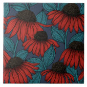 赤紅花 タイル (正面)