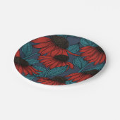 赤紅花 ペーパープレート (アングル)