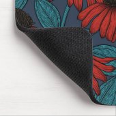 赤紅花 マウスパッド (コーナー)