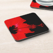 赤素晴らしい花 コースター (左側)