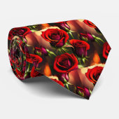 赤素晴らしバラフォーマルズネクタイ ネクタイ (ロール)