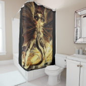 赤素晴らし龍 シャワーカーテン (インサイチュ)