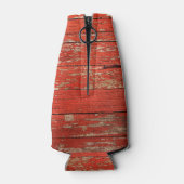 赤素朴い納屋サイディングボトルクール ボトルクーラー (裏面)