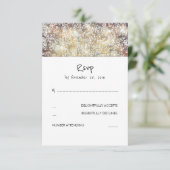 赤素朴ちゃんの呼吸式RSVPカード 出欠カード (スタンド正面)