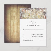 赤素朴ちゃんの呼吸式RSVPカード 出欠カード (正面/裏面)