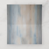 赤素朴ちゃんの息とストリングライト結婚 プレイスカード (内部開封)