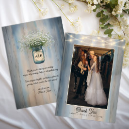 赤素朴ちゃんの息の国の結婚式 サンキューカード