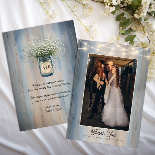 赤素朴ちゃんの息の国の結婚式 サンキューカード