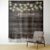 赤素朴ちゃんの息の花の結婚納屋 タペストリー (インサイチュ)