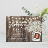 赤素朴ちゃんの息フローラ瓶の写真卒業 招待状 (スタンド正面)