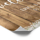 赤素朴ちゃんの息結婚灯 ポスター (角)