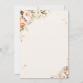 赤素朴ちゃんシャワーでフローラカボチャ駆動 招待状 (裏面)