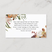 赤素朴ちゃんシャワーエンクロージャカード用ブック 名刺 (裏面)