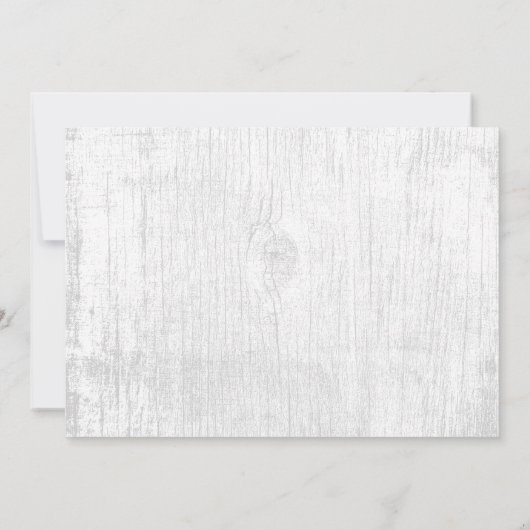 赤素朴ちゃんシャワー赤ちゃんの息のメイソンジャーフローラ 招待状 (裏面)