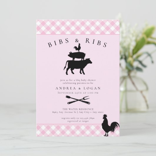 赤素朴ちゃんシャワー | Barbecue 招待状 (スタンド正面)