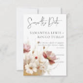 赤素朴と大麦の水色ワイルドフラワー セーブザデート (正面)