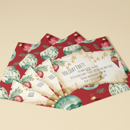 赤素朴と緑の休日 招待状