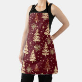 赤素朴と金ゴールド エプロン (インサイチュ)