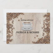 赤素朴ん坊の娘が妊娠している 案内状 (裏面)