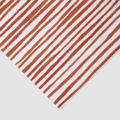 赤素朴ストライプクリスマス 薄葉紙 (詳細)