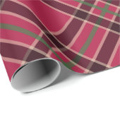 赤素朴ホリデーラッピング紙 ラッピングペーパー (ロールコーナー)