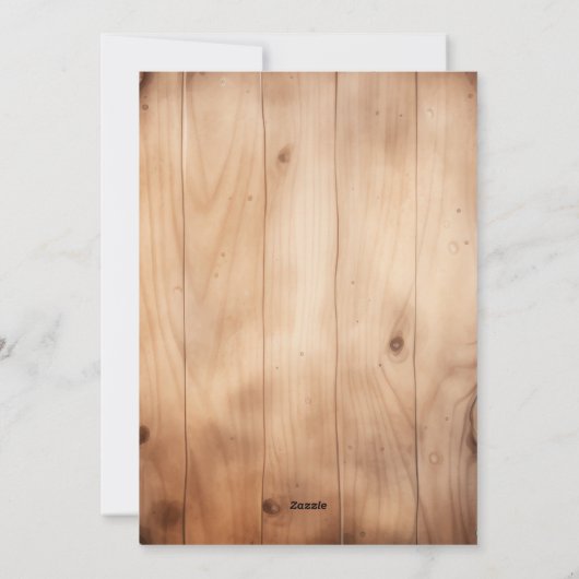 赤素朴ヴィンテージトラック写真 シーズンカード (裏面)