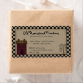 赤素朴初期の塩箱ヤナギ樹国 ラベル (インサイチュ)