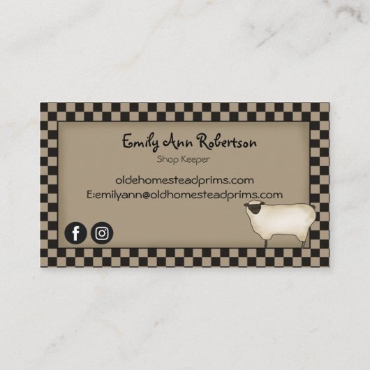 赤素朴初期の塩箱ヤナギ樹国 名刺 (裏面)