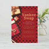 赤素朴水牛チェックギフト交換フェスティバル 招待状 (スタンド正面)