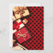 赤素朴水牛チェックギフト交換フェスティバル 招待状 (裏面)