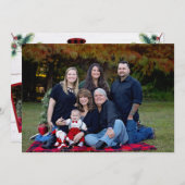 赤素朴水牛プレイド喜び4写真 シーズンカード (正面/裏面)