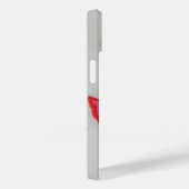 赤素朴水色ケシ Case-Mate iPhoneケース (裏面 / 右)