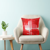 赤素朴熊装飾用クッション クッション (椅子)