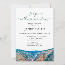 赤素朴男女兼用ちゃんシャワー 招待状