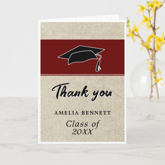 赤素朴院長卒業式 カード (黄色い花)