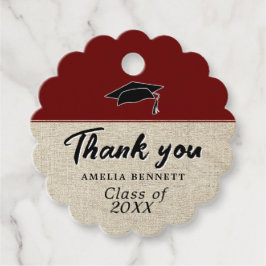 赤素朴院長卒業式 フェイバータグ