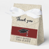 赤素朴院長卒業式 フェイバーボックス (正面サイド)