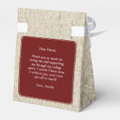 赤素朴院長卒業式 フェイバーボックス (裏面サイド)