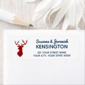 赤素朴鹿のカントリーブルー ラベル (インサイチュ)