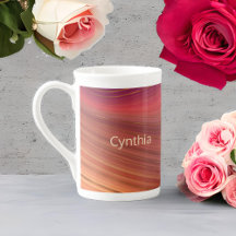 赤紫と金ゴールドモノグラムマーブルアース層