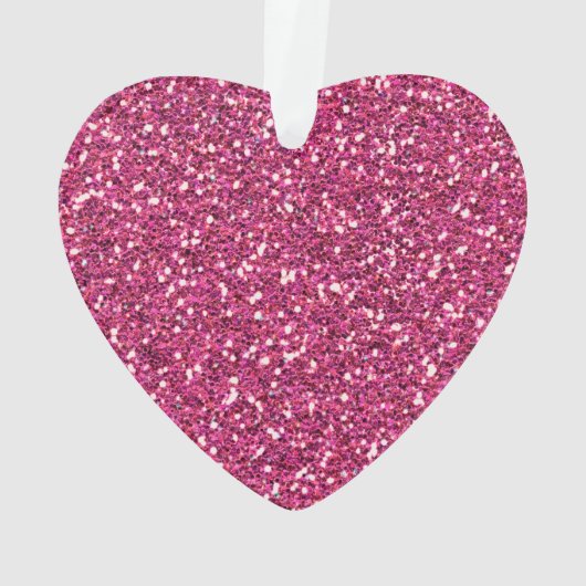 赤紫のピンクにあなたの文字があるために平静を保ちます オーナメント (裏面)