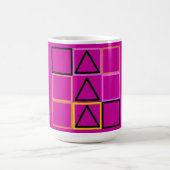 赤紫のマグ コーヒーマグカップ (中央)