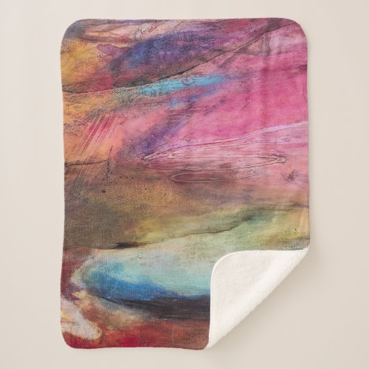 赤紫の表現 シェルパブランケット (正面)