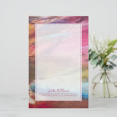 赤紫の表現 便箋 (スタンド正面)